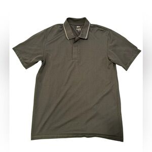 Uniqlo Men's Polo Shirt in Dark Gray